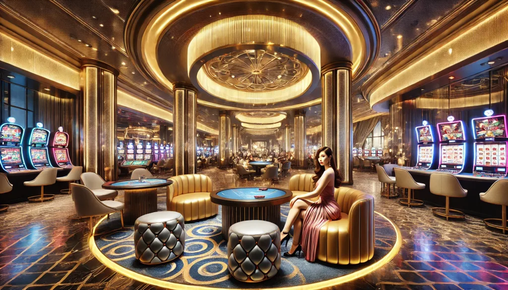 Diseño interior de casino