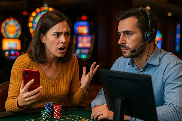 Konflikt im Casino
