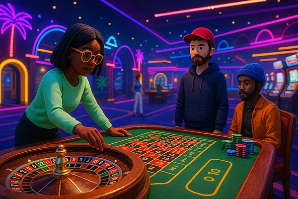 Avatares jugando apuestas