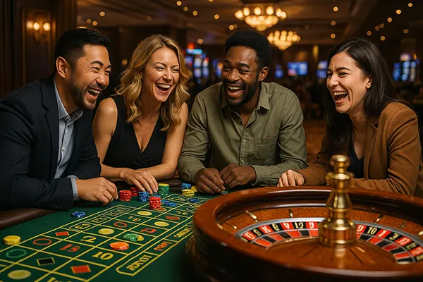 Cross-cultural casino humour