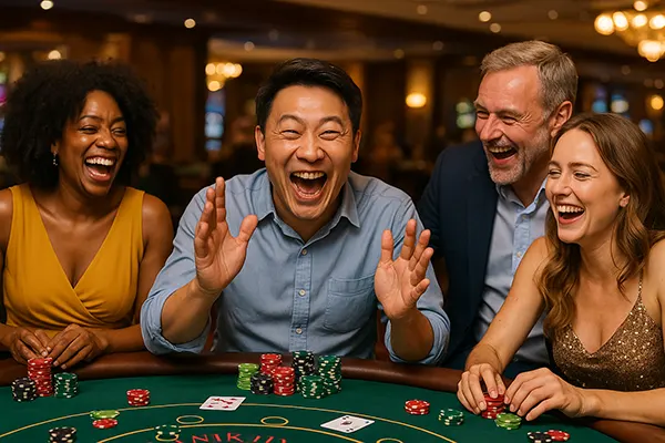 Cross-cultural casino humour