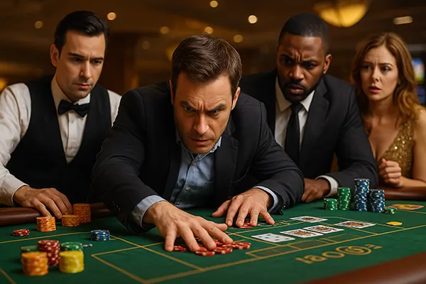 Fraude scène casino