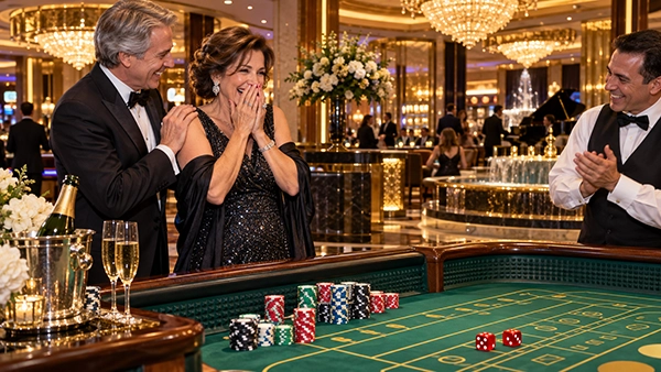 Borgata craps record