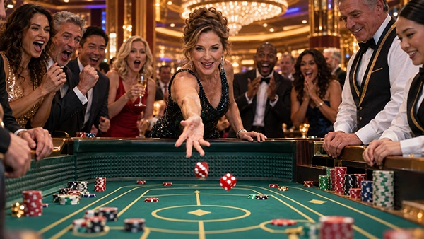 Borgata craps record